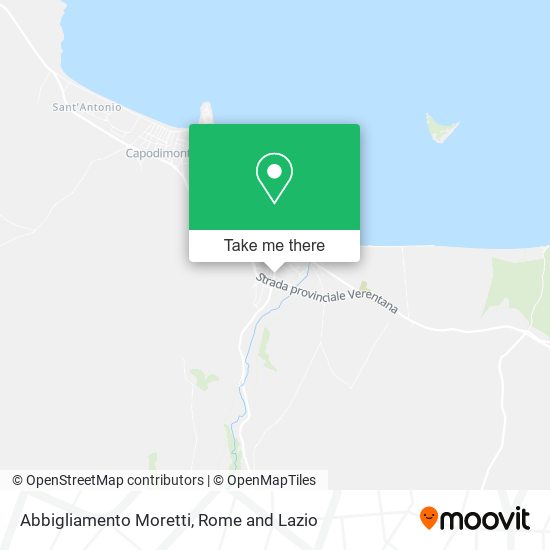 Abbigliamento Moretti map