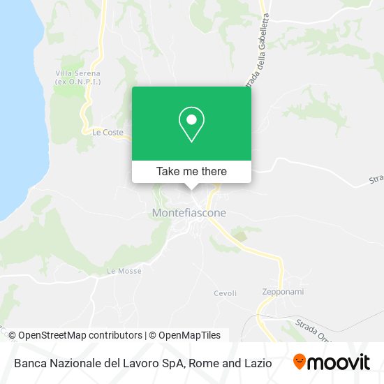 Banca Nazionale del Lavoro SpA map