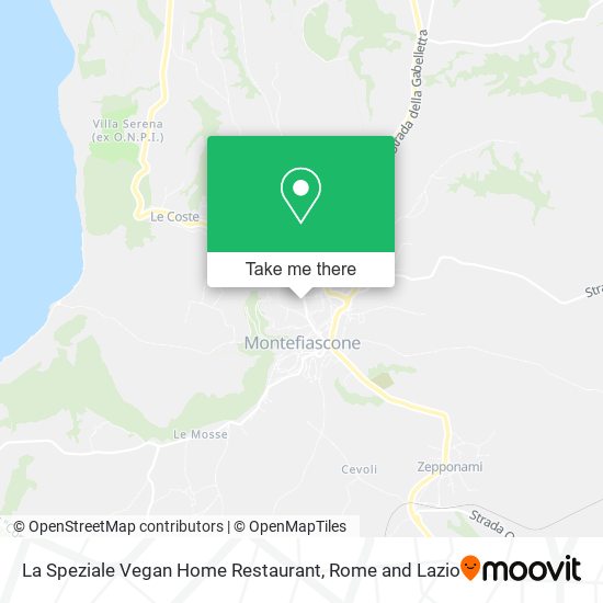 La Speziale Vegan Home Restaurant map