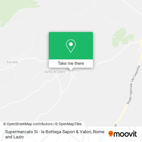 Supermercato Si - la Bottega Sapori & Valori map