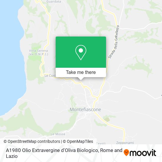 A1980 Olio Extravergine d'Oliva Biologico map