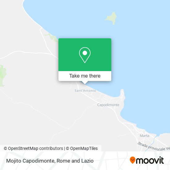 Mojito Capodimonte map