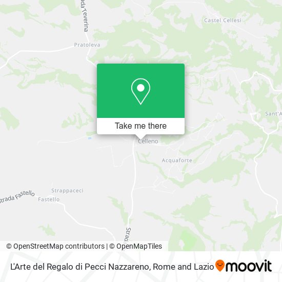 L'Arte del Regalo di Pecci Nazzareno map