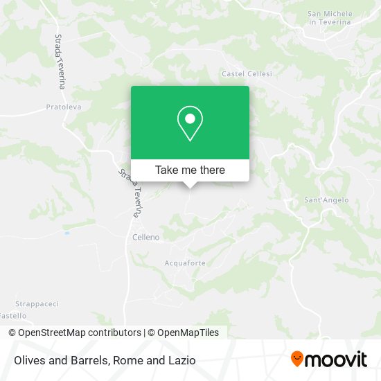 Olives and Barrels map