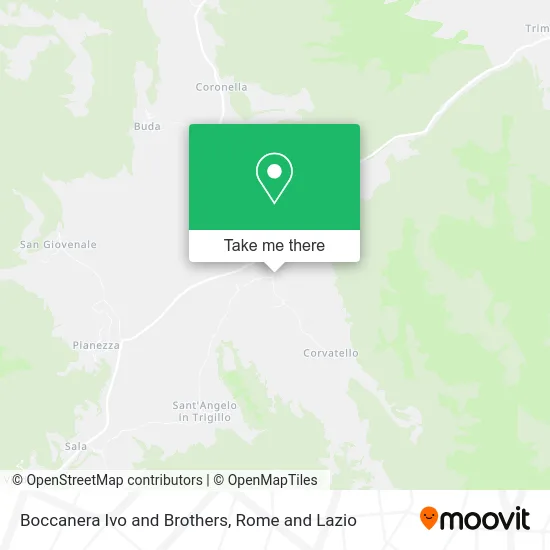 Boccanera Ivo and Brothers map