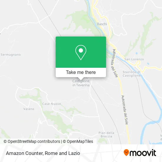 Amazon Counter map