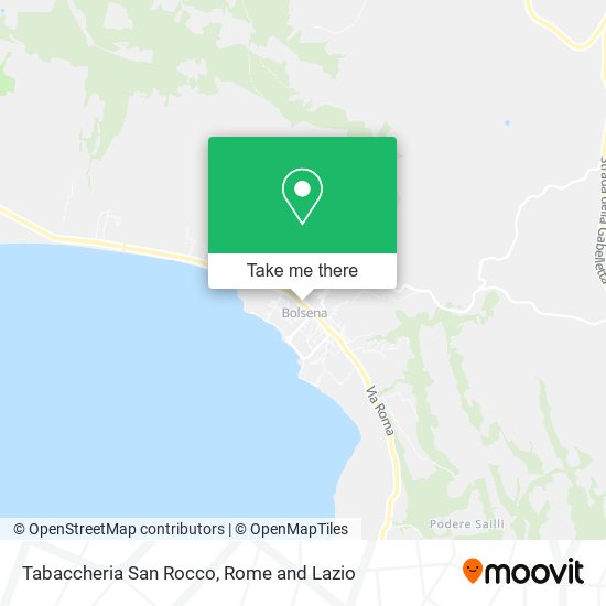 Tabaccheria San Rocco map