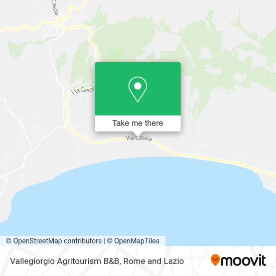 Vallegiorgio Agritourism B&B map