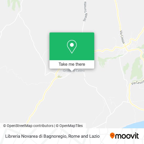 Libreria Novarea di Bagnoregio map