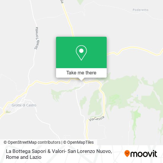 La Bottega Sapori & Valori- San Lorenzo Nuovo map