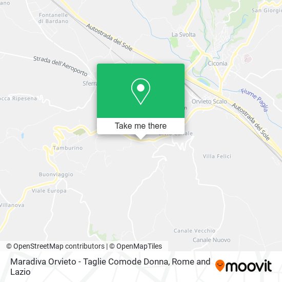 Maradiva Orvieto - Taglie Comode Donna map