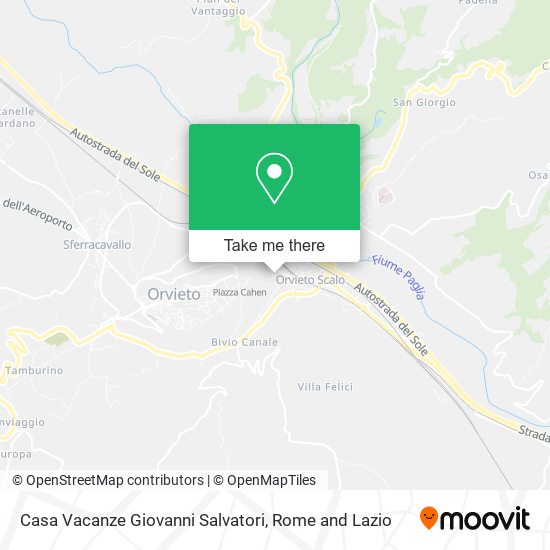 Casa Vacanze Giovanni Salvatori map