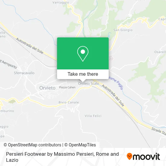 Persieri Footwear by Massimo Persieri map