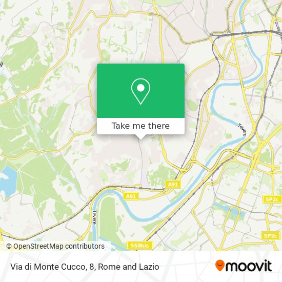 Via di Monte Cucco, 8 map