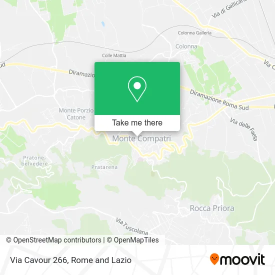 Cavour Street 266 map