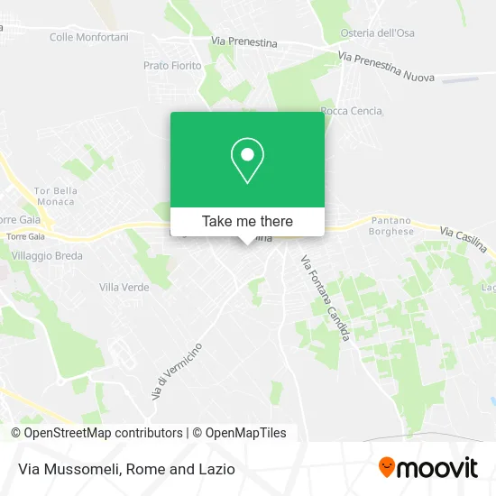 Mussomeli Street map