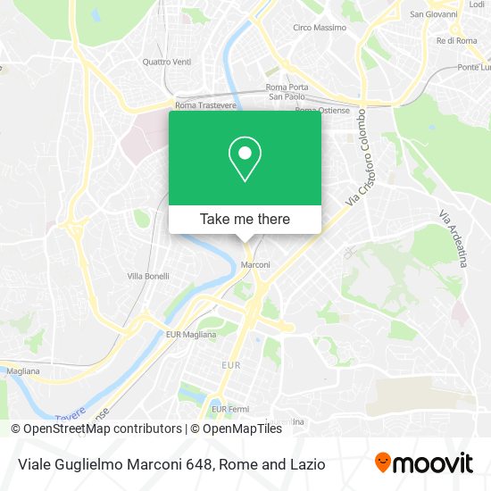 Viale Guglielmo Marconi  648 map