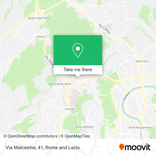 Malcesine Street, 41 map