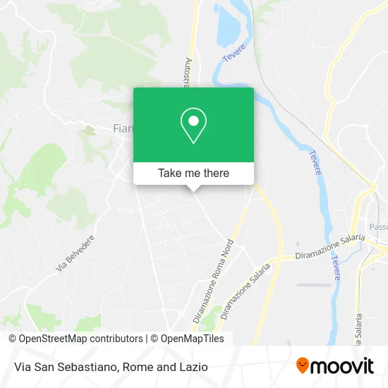 Saint Sebastian Street map