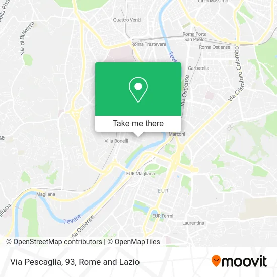 Pescaglia Street, 93 map