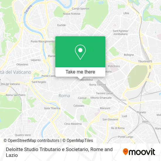 Deloitte Tax and Corporate Studio map