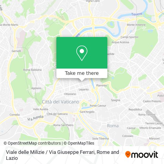 Viale delle Milizie / Via Giuseppe Ferrari map