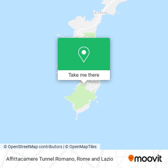 Affittacamere Tunnel Romano map