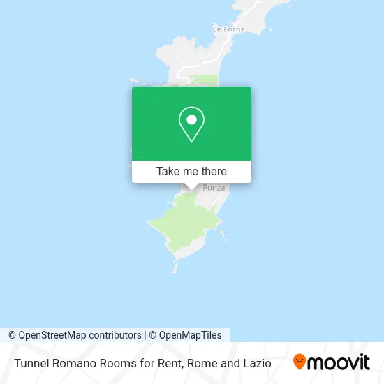 Tunnel Romano Rooms for Rent map
