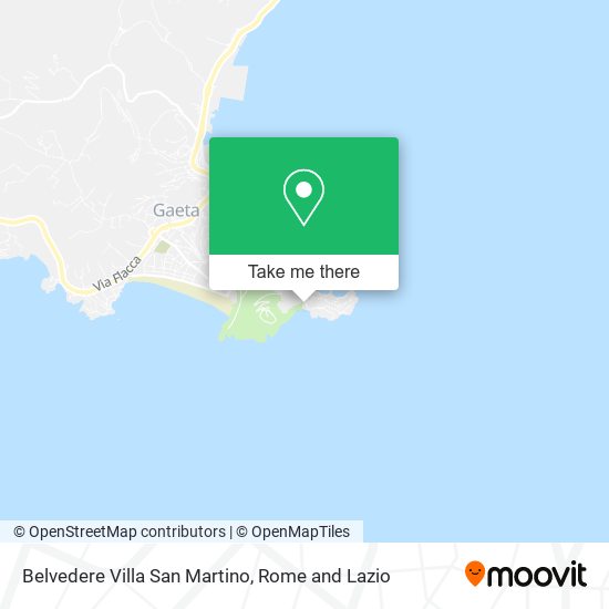 Belvedere Villa San Martino map