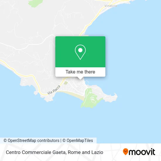 Gaeta Shopping Center map