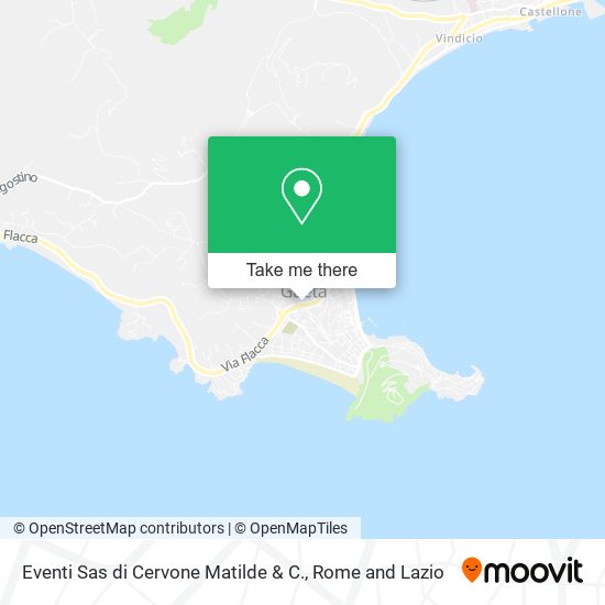 Eventi Sas di Cervone Matilde & C. map