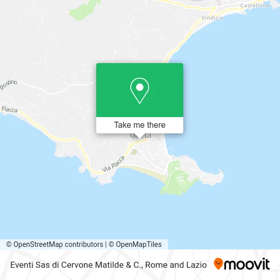 Events SAS by Cervone Matilde & Co. map