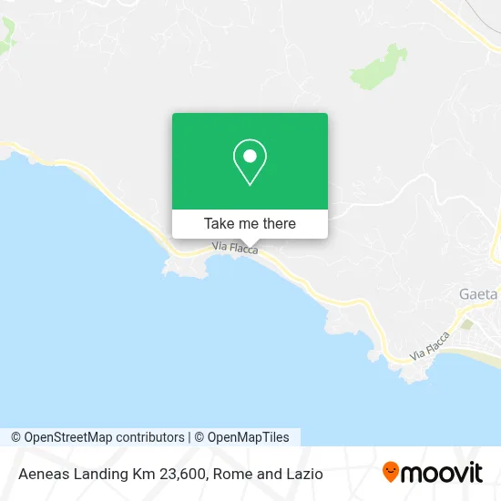 Aeneas Landing Km 23,600 map