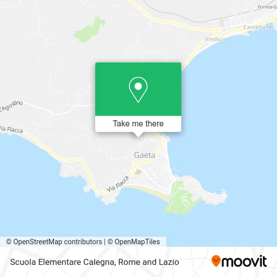 Calegna Elementary School map