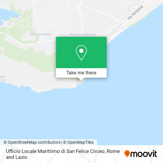 Ufficio Locale Marittimo di San Felice Circeo map