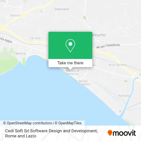 Cedi Soft Srl Software Design and Development map