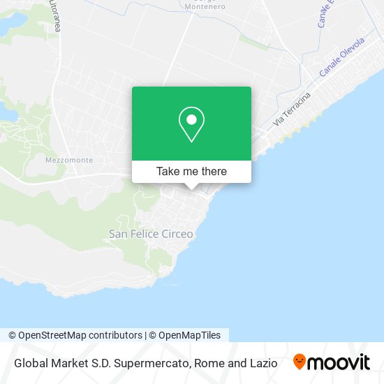 Global Market S.D. Supermercato map