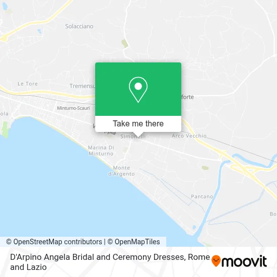 D'Arpino Angela Bridal and Ceremony Dresses map