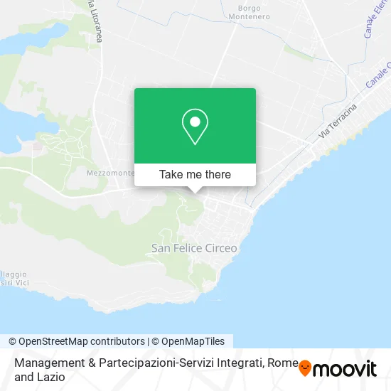 Management & Partecipazioni-Servizi Integrati map