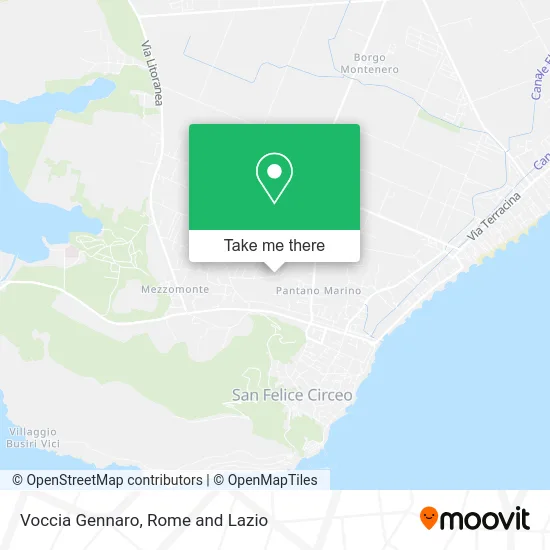 Voccia Gennaro map