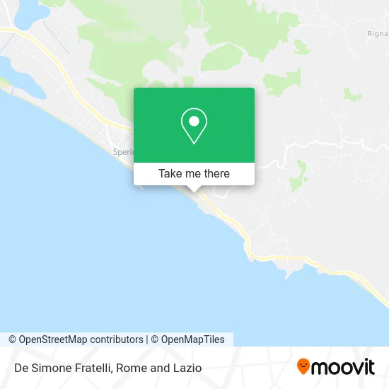 De Simone Brothers map