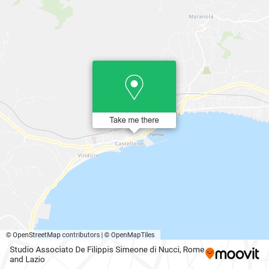 Studio Associato De Filippis Simeone di Nucci map