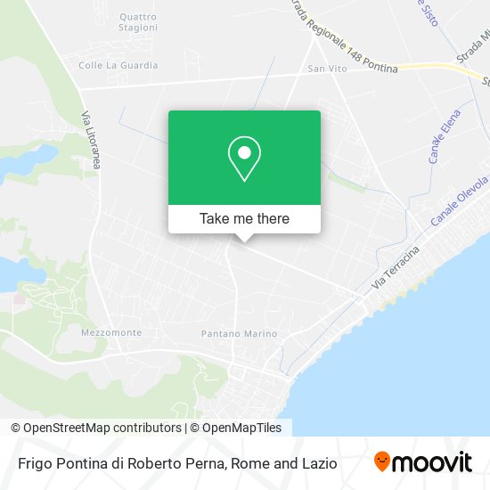 Frigo Pontina di Roberto Perna map