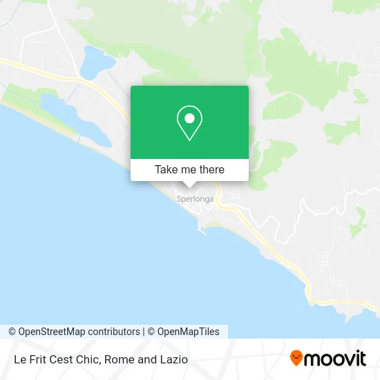 Le Frit Cest Chic map