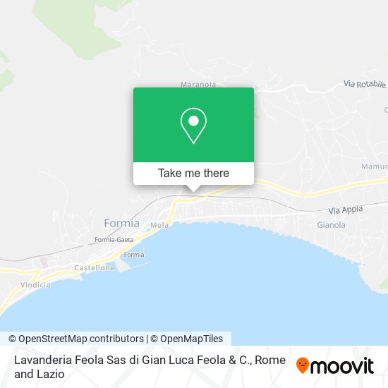 Lavanderia Feola Sas di Gian Luca Feola & C. map