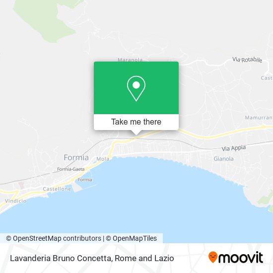 Lavanderia Bruno Concetta map