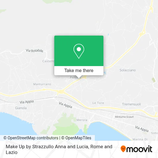 Make Up by Strazzullo Anna and Lucia map