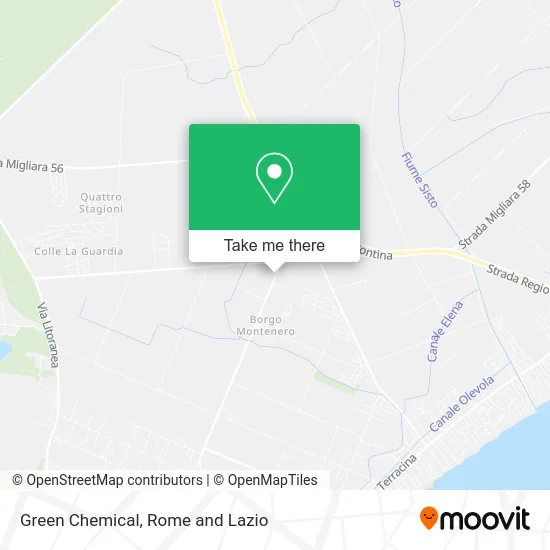 Green Chemical map