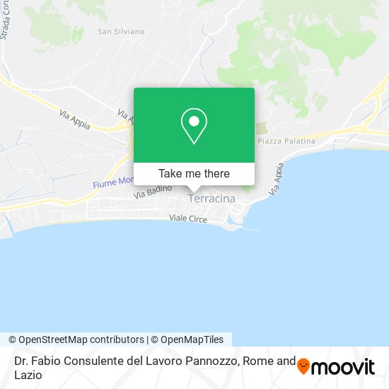 Dr. Fabio Consulente del Lavoro Pannozzo map