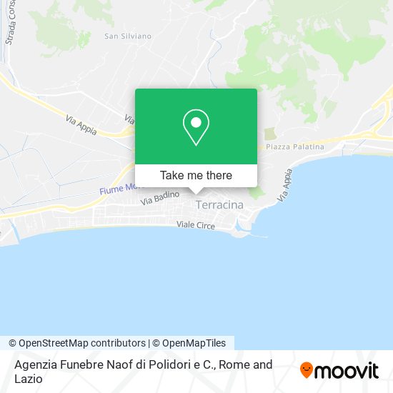 Agenzia Funebre Naof di Polidori e C. map
